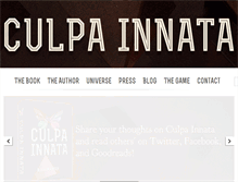 Tablet Screenshot of culpainnata.com